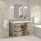 James Martin Vanities 48'' Single Vanity, Whitewashed Oak w/ 3 CM White Zeus Quartz Top 424-V48-WWO-3WZ - alternate 4